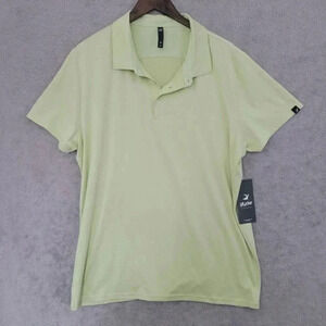 NWT. Glyder Men's Light Green Polo‎ Shirt X-Large Limitless Movement 26CT